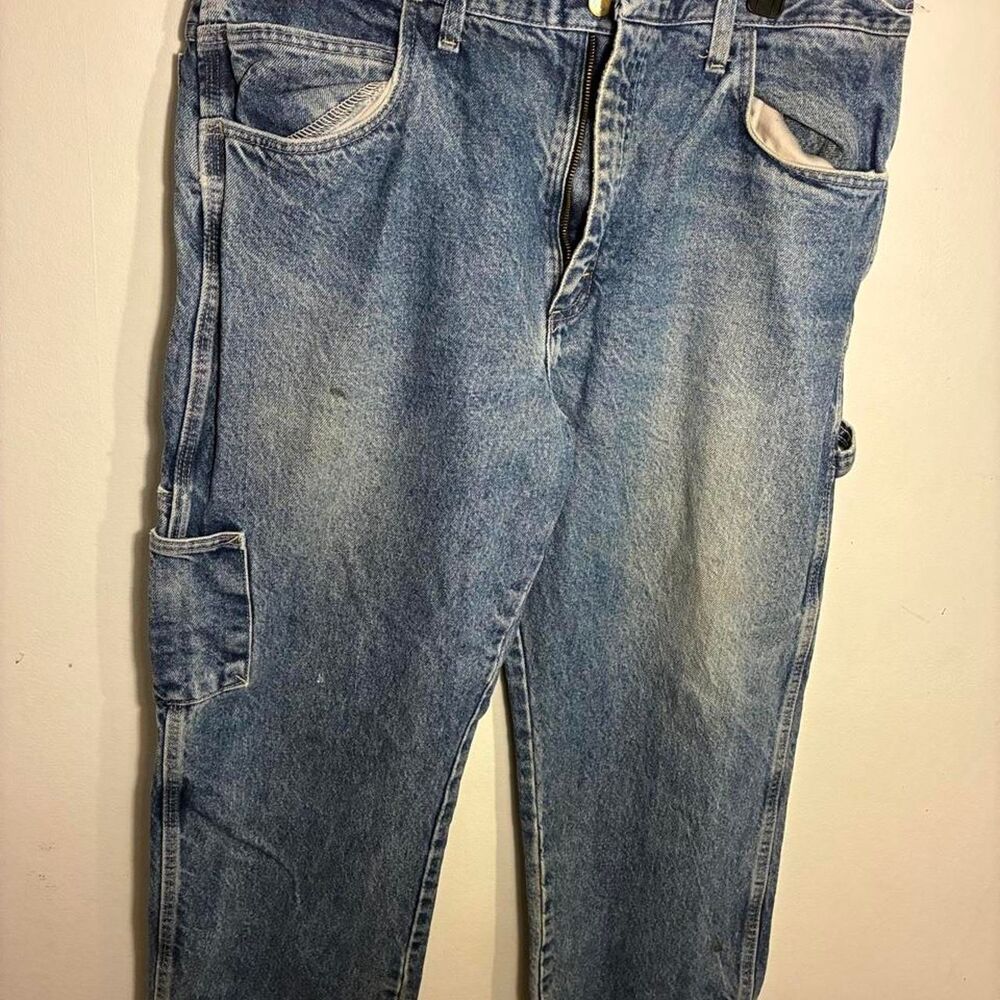 Unbranded Men's Blue and Navy Jeans